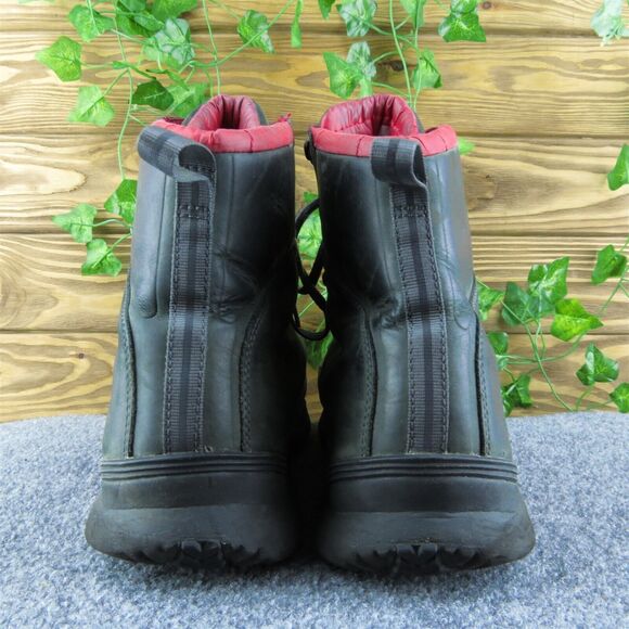The North Face Men Snow Boot Black Leather Lace Up Size 13 Medium‎ - Picture 5 of 10